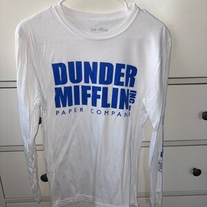 The Office Dunder Mifflin Long Sleeve Shirt Tee